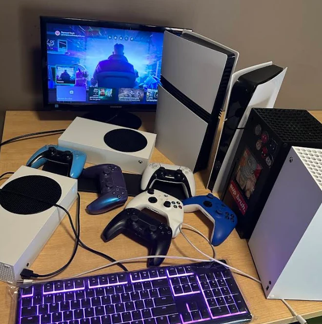 Xbox consoles tested on the FlexRepairs repair bench